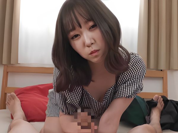 【スレンダー】七嶋舞ちゃんとのエッチを主観で♡騎乗位でおマンコご開帳して白い飛沫を顔射フィニッシュ♡